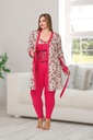 Pajamas Set 3 Piece Cotton Kimono