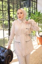 Tracksuit Set Cotton Beige