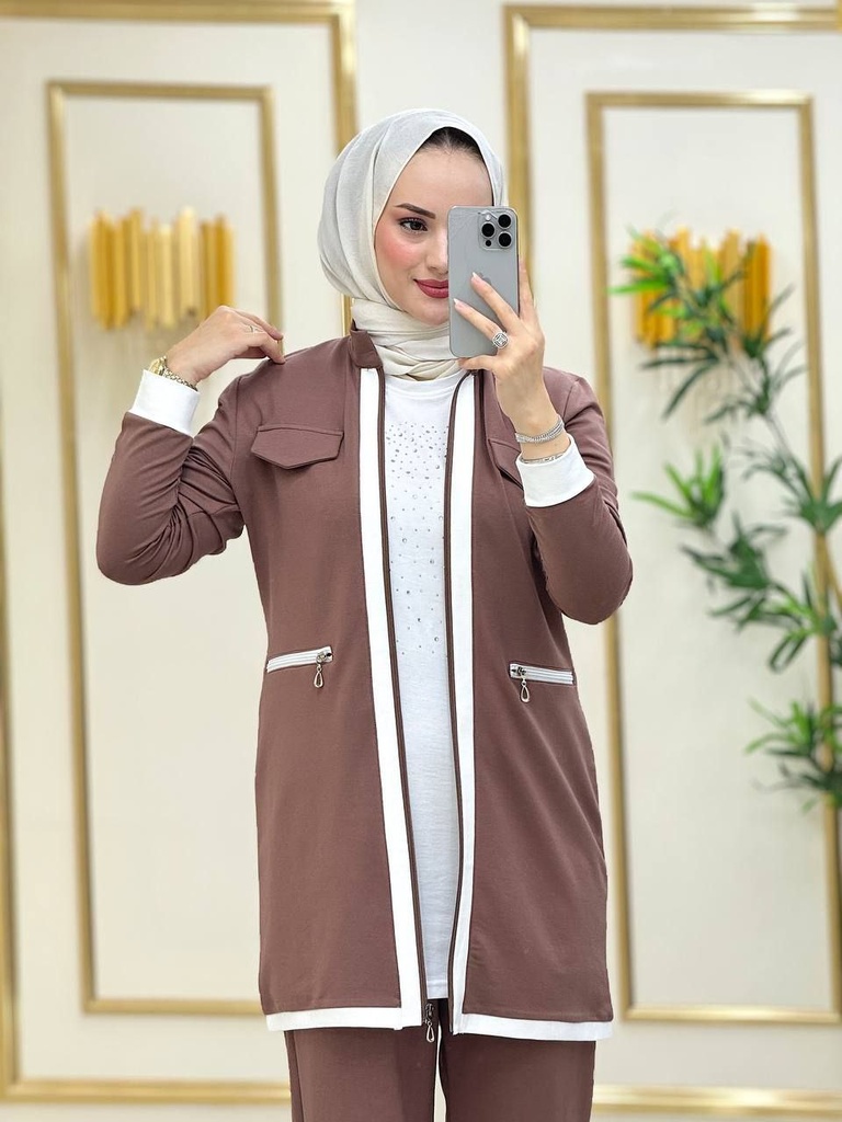 [869-3037-2-38] Triple Set Choco (M)