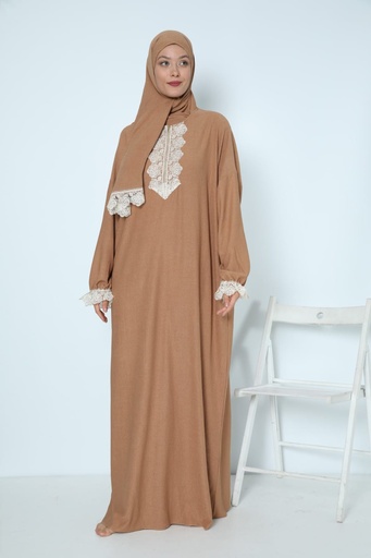 [112024-6009-Beige] طقم صلاة ايروبين بيج 